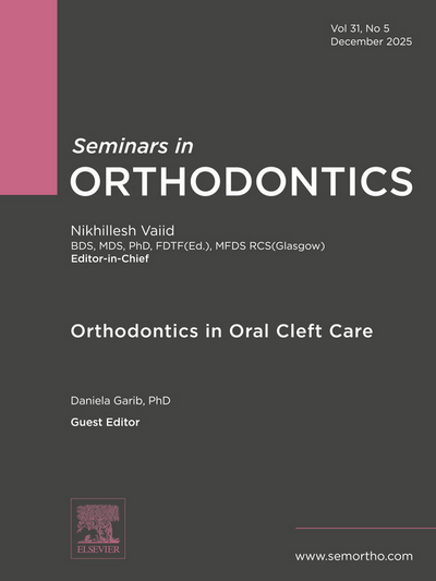 Seminars in Orthodontics: Full Archive (2002 – 2025) Seminars in Orthodontics: Full Archive (2002 – 2025)