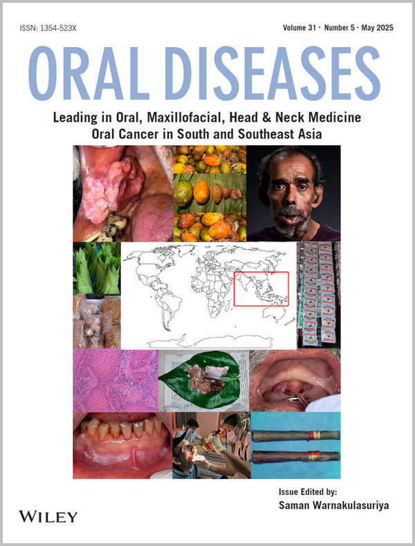 Oral Diseases, Full Journal Archive 2010-2025 Oral Diseases, Full Journal Archive 2010-2025
