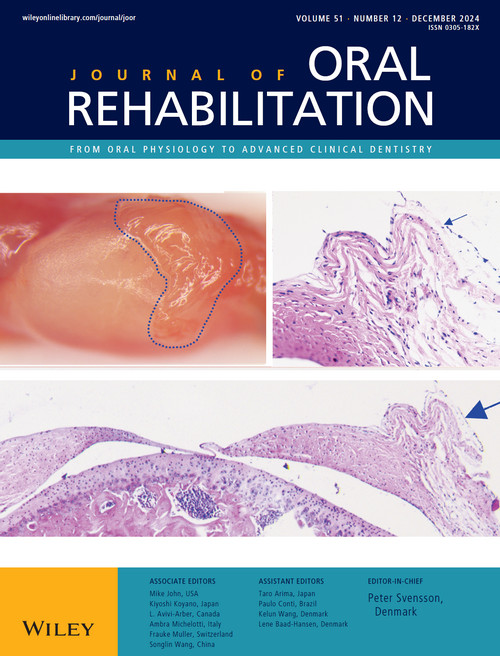 Journal of Oral Rehabilitation, Full Archive (2008 – 2024)