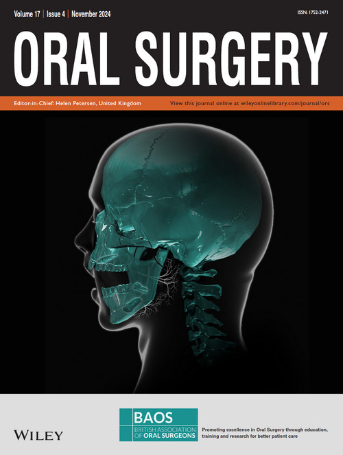 Oral Surgery, Journal Archive: Full Issues (2008-2024)