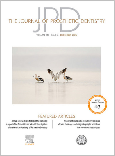 The Journal of Prosthetic Dentistry