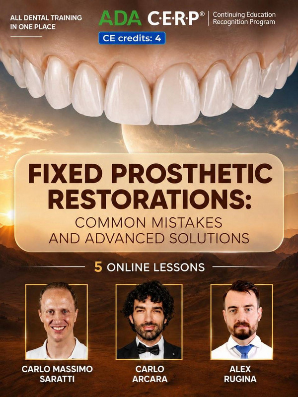 Fixed Prosthetic Restorations: Common Mistakes and Advanced Solutions Fixed Prosthetic Restorations: Common Mistakes and Advanced Solutions